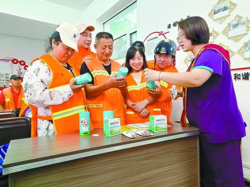 為環衛工人送健康 尊重與關懷的禮儀服務